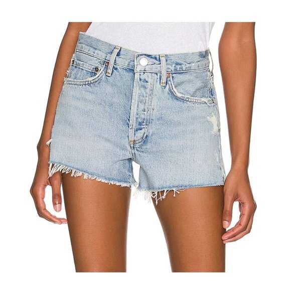 Agolde Parker Short in Rapture Light Wash Size 30 - Picture 1 of 8